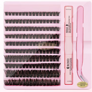 Eyelash Set- 100D Lash Cluster Kit