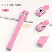 3 in 1 Nail Magnetic Rod for Cat UV Gel Varnish Nails Art Decoration | Pink Nail Magnet