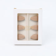 3 pairs Eyelids for Practice Mannequin LE16E | Tan Lash Extension Accessories