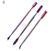 3 pcs Holographic Cuticle Pusher Set manicure tools