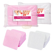 300 Pcs Lint Free Nail Wipes Pink Nail & Beauty Cotton Pads