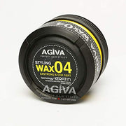Agiva Hair Styling Wax 04 Extra Strong Black 90ml