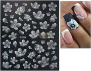 5D Embossed Nail Art Stickers - JP 1026 Nail Art