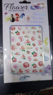 5D Embossed Nail Art Stickers - XF-5D007 Nail Art