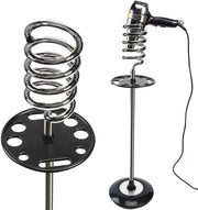 Spiral Hair Dryer Holder Stand | Black (Hair Dryer Not included)