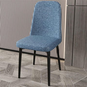 Nordic Chair with Black Legs | Blue