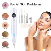9-Level Beauty Mole Removal Pen with LED Display Skin Care Machine