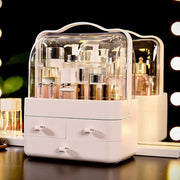 Makeup Organizer with drawers & handle | White