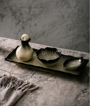 Multipurpose Ceramic Set with Tray