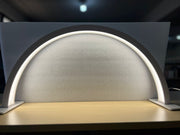 U-Shaped Beauty Table Lamp with Diamond 750mm | White