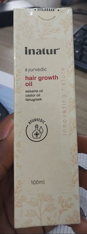 Inatur Hair Growth Oil 100ml with Twist Cap