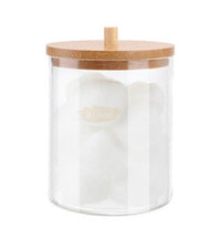 Acrylic Container with Bamboo Lid M-294- Small (container only) Salon Furniture