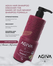 Agiva Shampoo 800ml | Amino Keratin Shampoo