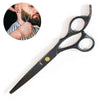 Barber Scissors | Hair Cutting Shears | 6" | Black
