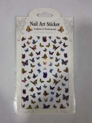 Butterfly Nail Art Sticker Fashion & Professional YM-04 Nail Art