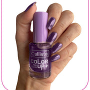 CALLISTA COLOR UP NAIL POLISH 352 Sweet Dreams Purple 9ml Nail Care