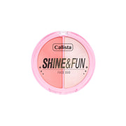 CALLISTA SHINE&FUN FACE DUO 110 Party Gang Blush & Highlight Palette 10g Blush & Highlighter