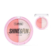 CALLISTA SHINE&FUN FACE DUO 110 Party Gang Blush & Highlight Palette 10g Blush & Highlighter
