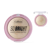CALLISTA SO BRIGHT BAKED HIGHLIGHTER 01 Snowy Glowy Light 10g Highlighter