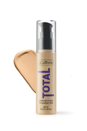 CALLISTA TOTAL PERFECTING FOUNDATION 220 Natural Beige SPF 15 30ml Foundation