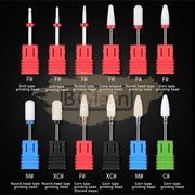 Ceramic Nail Drill Bit 3/32’’ Available in 12 types Drill Bit