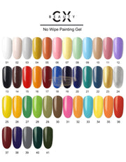 CX Beauty No Wipe Painting & Stamping Gel Painting Gel