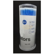 Disposable Micro Brushes Applicators for Eyelash Extension (100 pieces per box) Blue PP-901 Regular Lash Extension