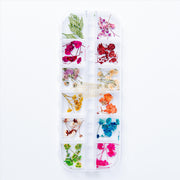 Dried Flowers Nail Deco T-100 Nail Art