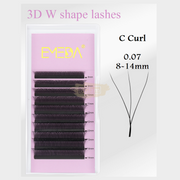 EMEDA 3D W-Shaped Clover Lashes W Lashes