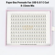EMEDA Premade 10D 180 Fans | Pointy Base premade fans