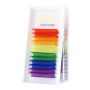 EMEDA Rainbow Lash Extension Colored Lashes