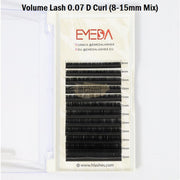 EMEDA Volume D Curl Mixed Lash Extension Volume Lashes