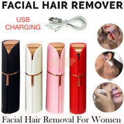 Facial Hair Remover USB Rechargeable with LED Light Hair Remover Machine