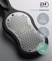 Foot Shape Foot Rasp File Scrubber with cover