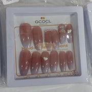 GCOCL P004-19 Hand-Made Press On Nails Press On Nails