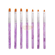 Gel Brush Set - 7 pieces Gel Brush