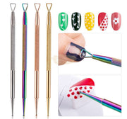 Gel Pusher Remover & Dotting Tool Nail Salon Accessories