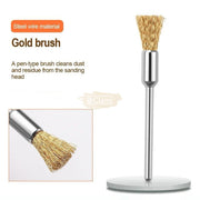 Gold Drill Bit Cleaning Brush Drill Bit Brush