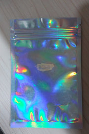 Holographic Resealable Foil Pouch Ziplock Bag 8*13cm (Bag only) Ziplock Bags
