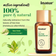 Inatur 100% Pure Tea Tree Essential Oil 12ml Essential Oil