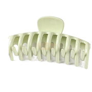 Large Claw Hair Clip | 11 cm | Sage Green Glossy Hair Claws & Clips