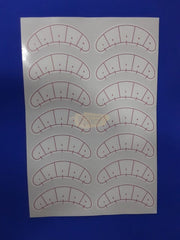 Lash Extension Practice Stickers Lash Extension Accessories
