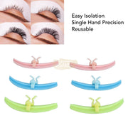 Lash Extension Separator Isolation Tool under eye patches