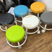 Low stool on wheels Low Stool