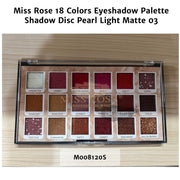Miss Rose 18-Color Eyeshadow Palette Fashion 7001-437M3 Eyeshadow Palette