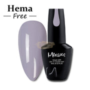 Mixcoco Soak-Off Gel Polish 15ml - Cream Grey 207 (NH 04) Gel Nail Polish