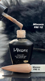 Mixcoco Soak-Off Gel Polish 15ml - French 12 Gel Nail Polish
