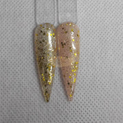 Mixcoco Soak-Off Gel Polish 15Ml - Km Clear Glitter Gold Nail