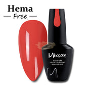 Mixcoco Soak-Off Gel Polish 15Ml - Red 012 (Smc 029) Nail