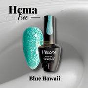 Mixcoco Soak-Off Gel Polish 15ml | Snow Gel Collection | Blue Hawaii Gel Nail Polish